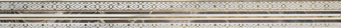 Listell Ivory Stripe Gold 10x90